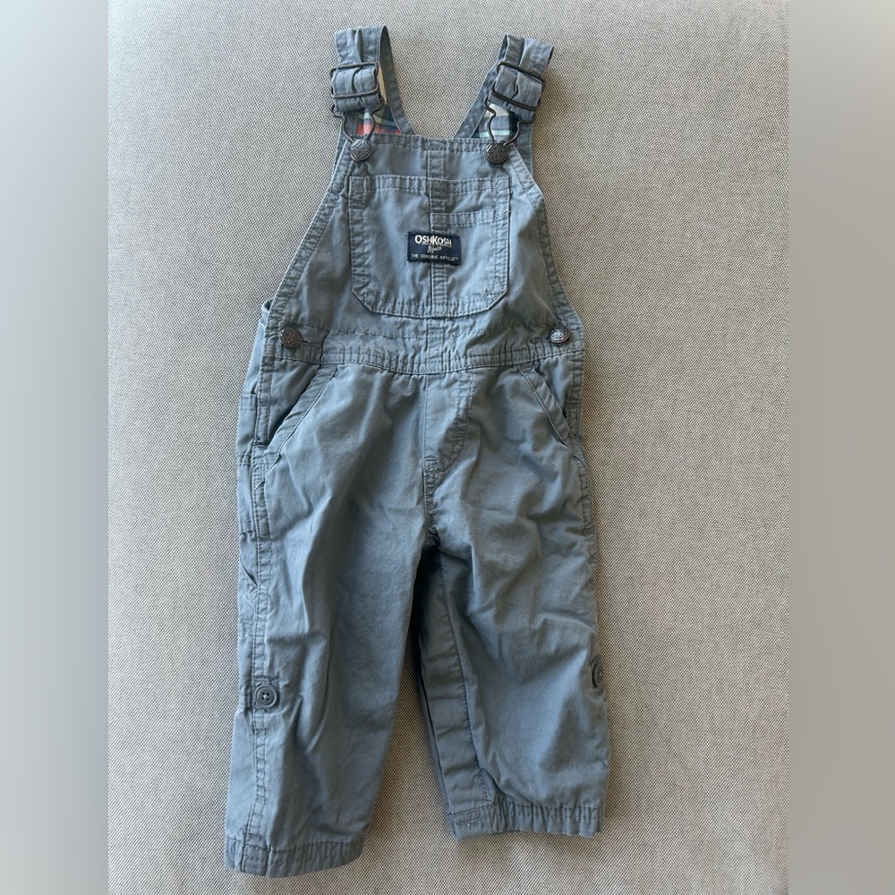 OshKosh B'gosh Gray Kids Overalls